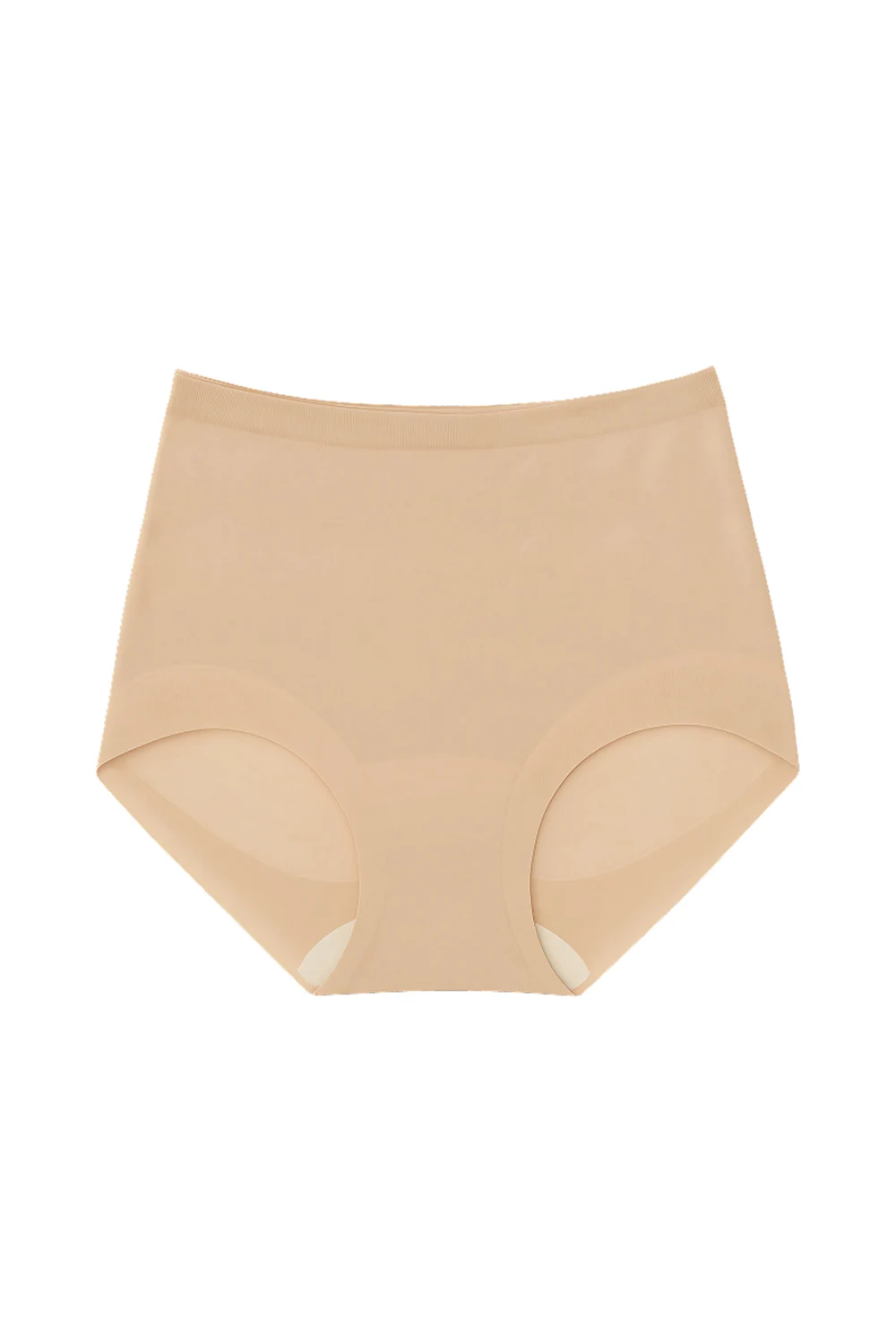 No Show Mid Waist Cotton Crotch Modal Seamless Panties