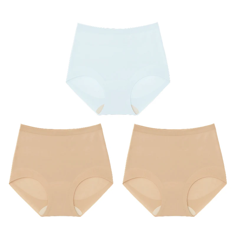 3pcs/Lot Modal Cotton Crotch Seamless No Show Panties