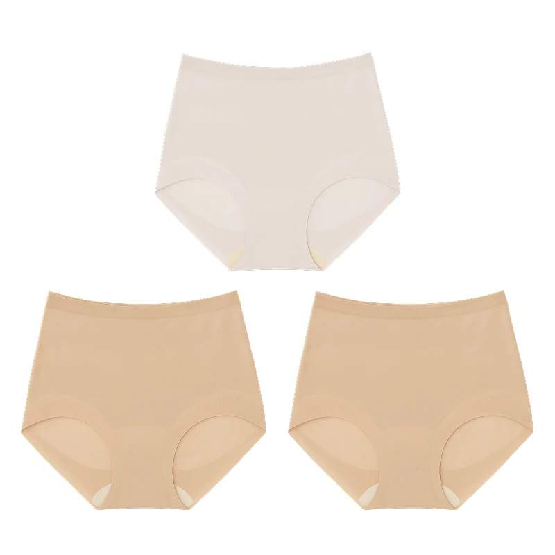 3pcs/Lot Modal Cotton Crotch Seamless No Show Panties