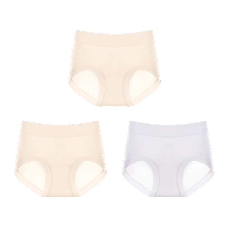 3Pcs/Lot Seamless Cotton Crotch Panties