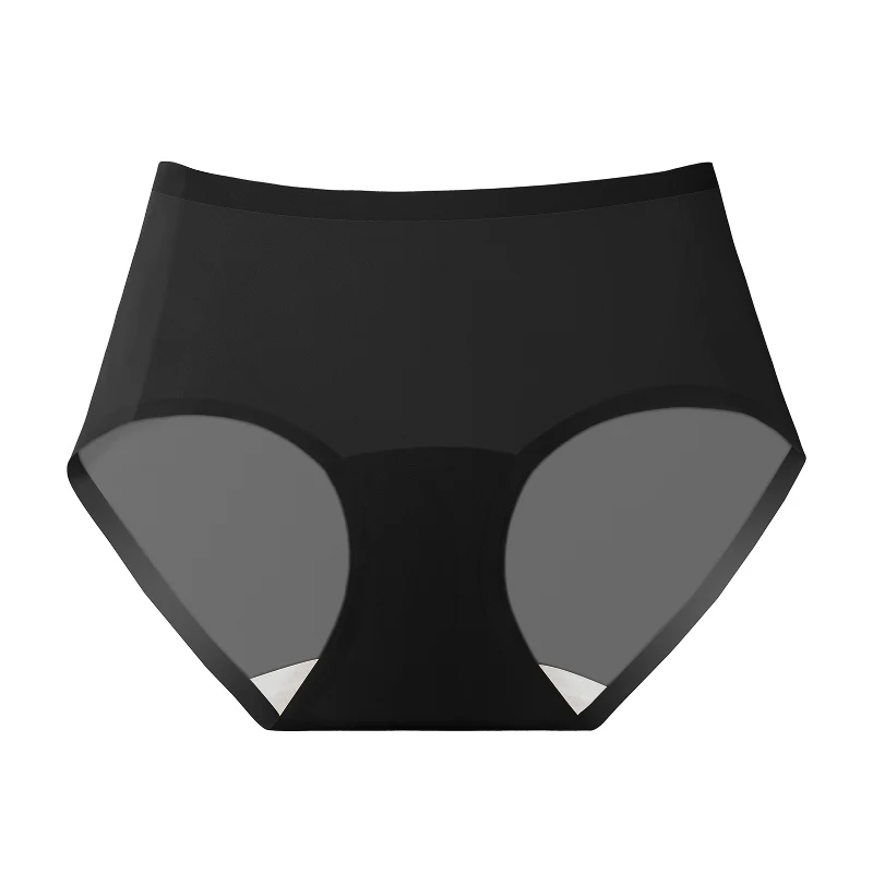 Summer Invisible Mid-waist Breathable Ice Silk Panties