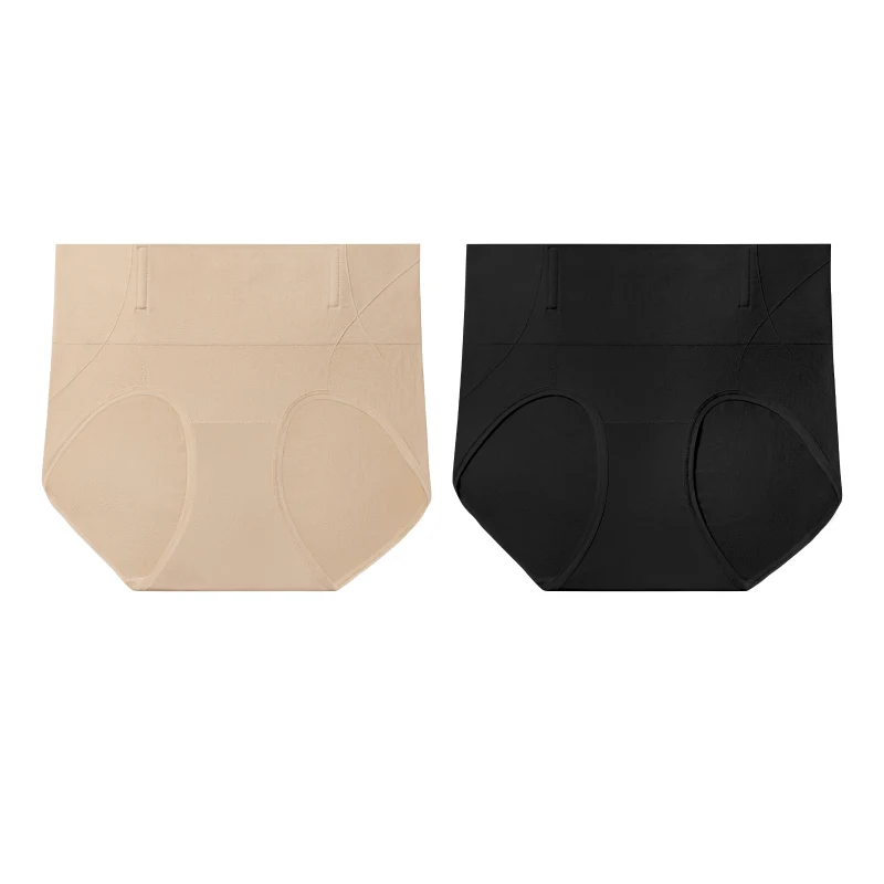 2Pcs/Lot Seamless Tummy Control Panties