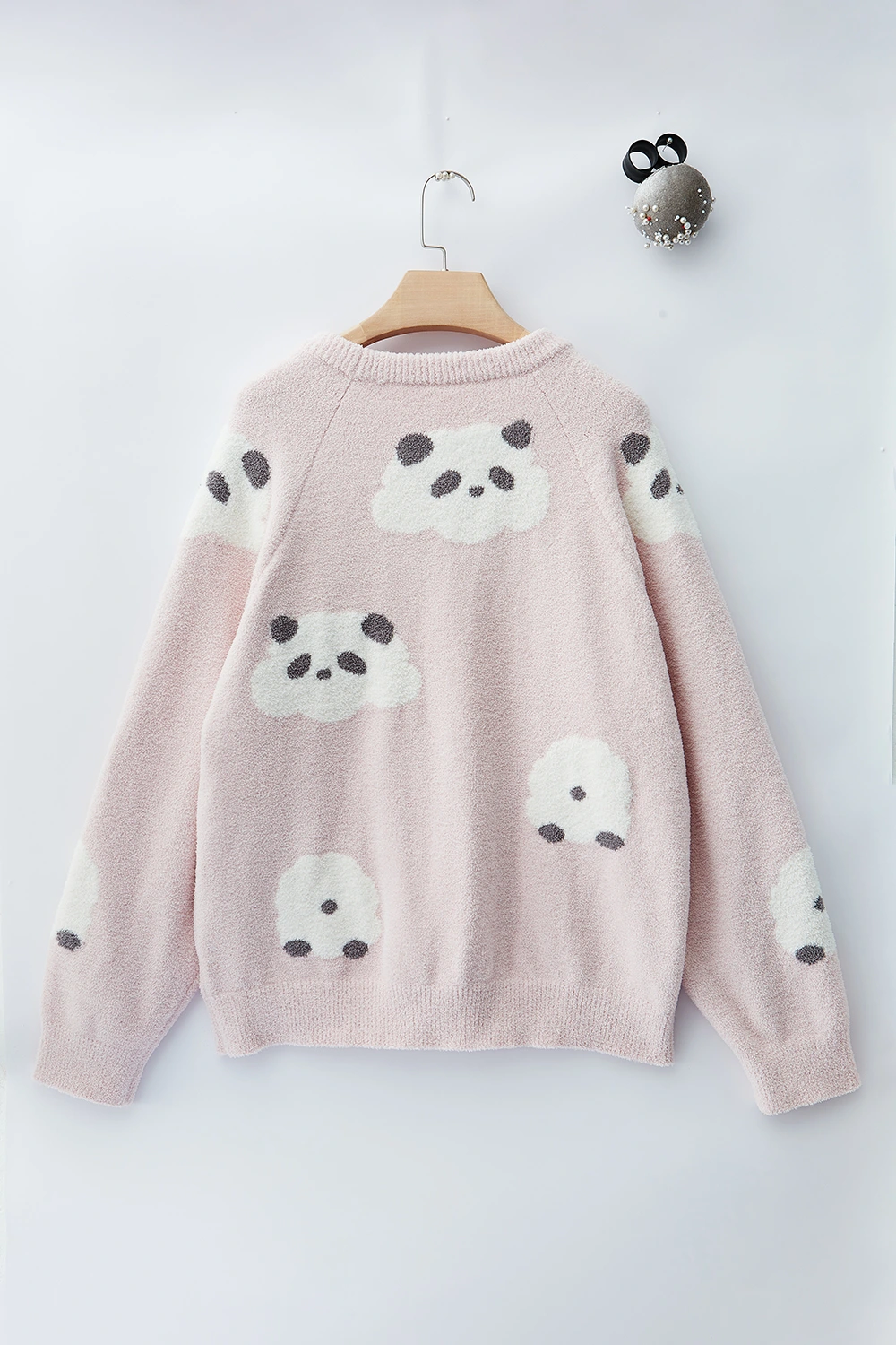Winter Panda Graphic Cute Pajamas Sets