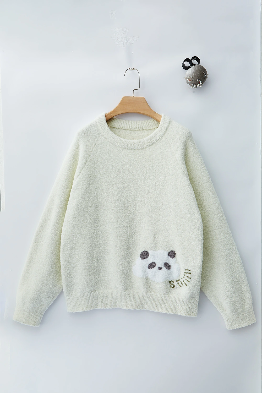 Winter Panda Graphic Cute Pajamas Sets