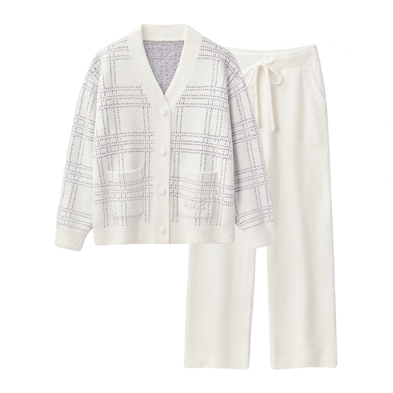 Striped Loungewear Pajamas Set