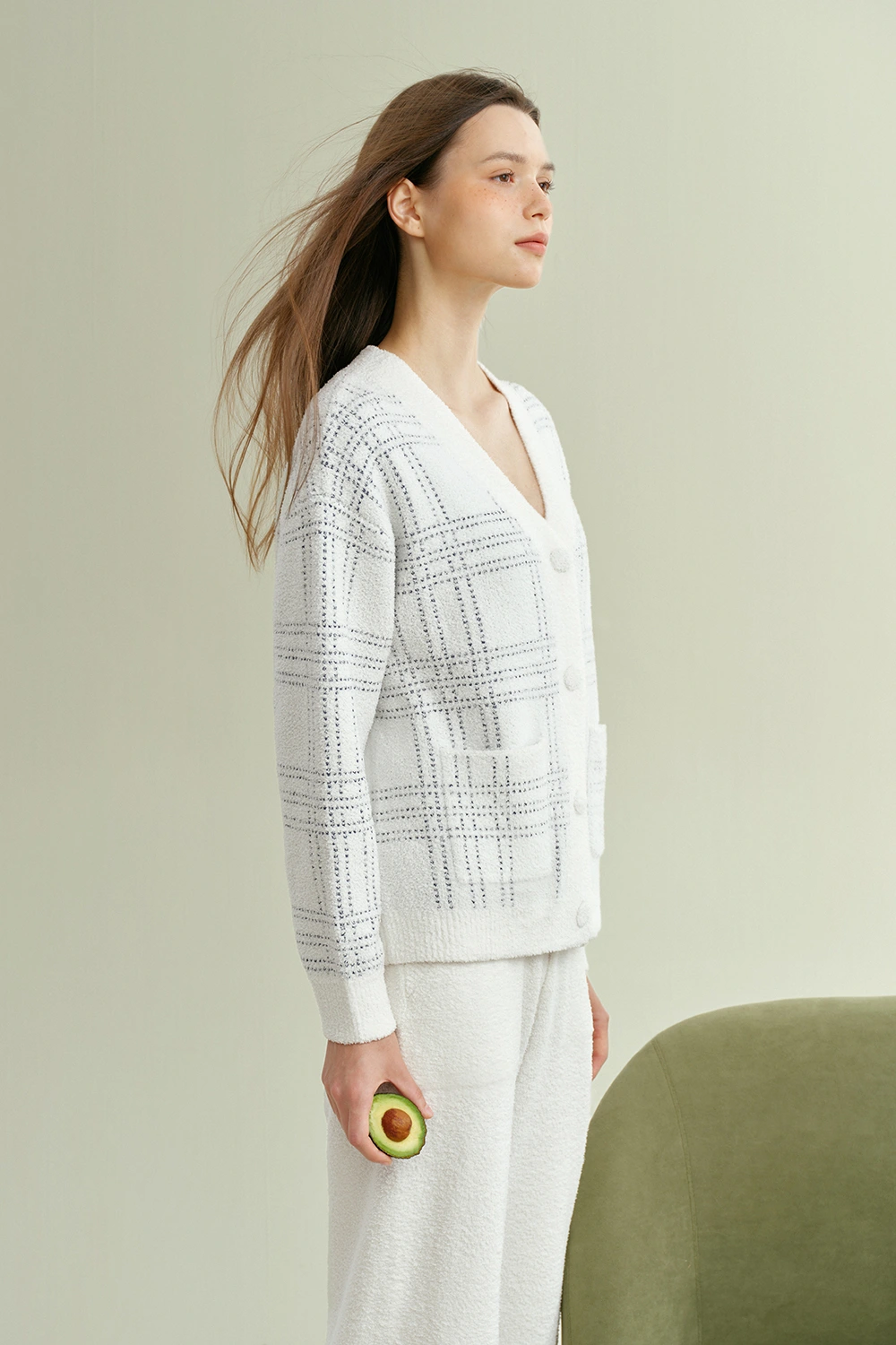 Striped Loungewear Pajamas Set