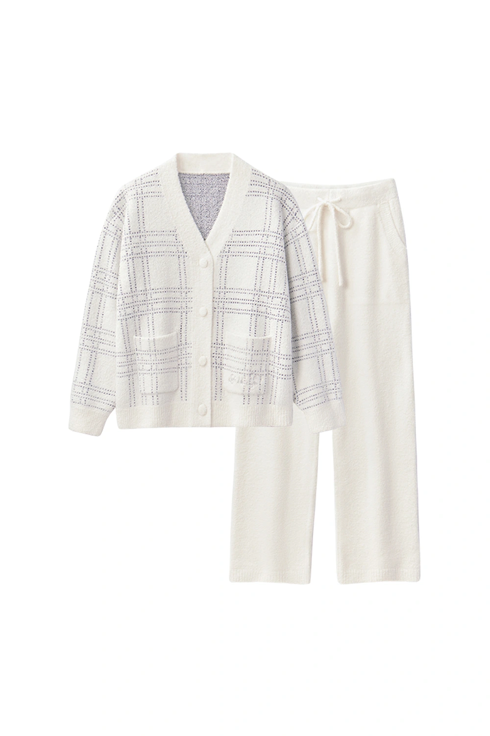 Striped Loungewear Pajamas Set
