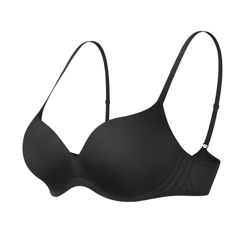 Plunge Seamless Push Up Small Chest Bra