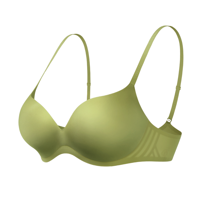 Plunge Seamless Push Up Small Chest Bra
