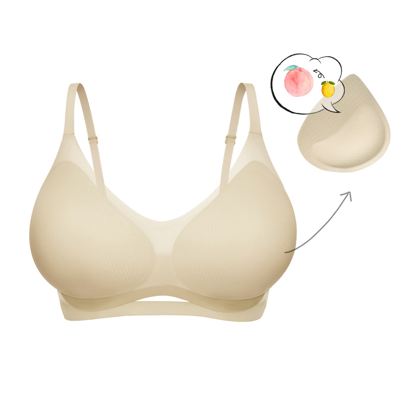 Summer Cooling Wireless Seamless Bra