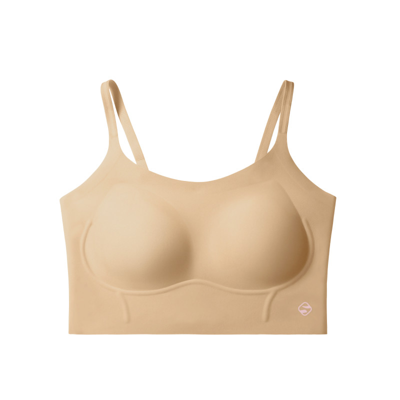 Seamless Fixed Cup Camisole Tanks Bra