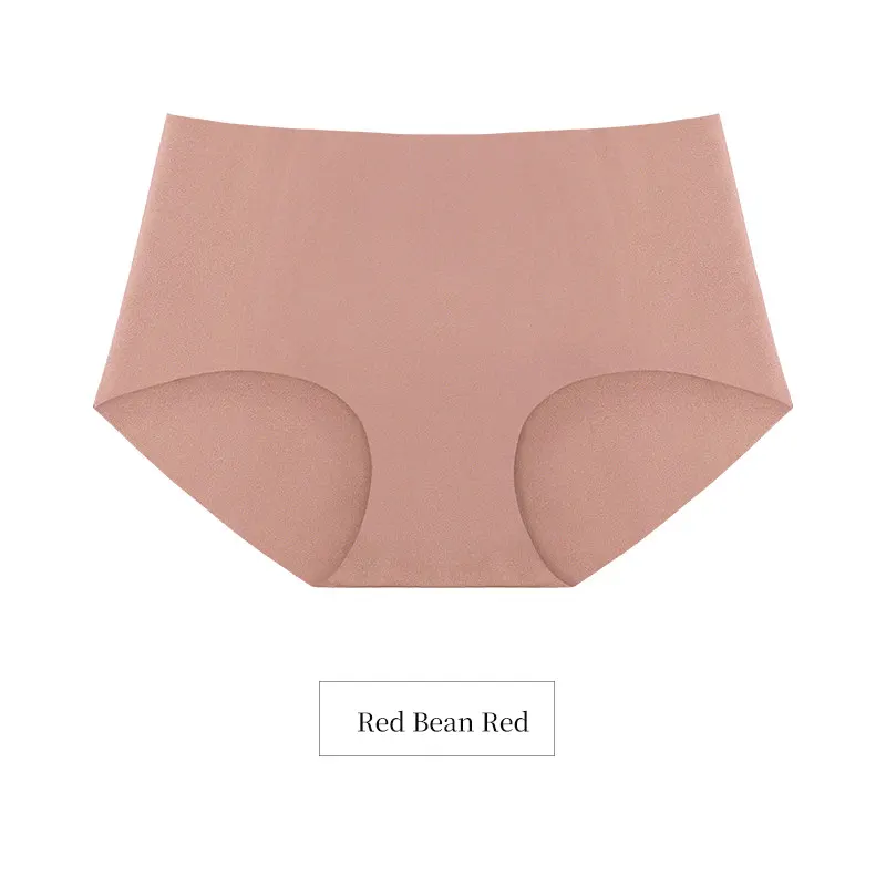 Plus Size Seamless Mid Rise Soft Panties