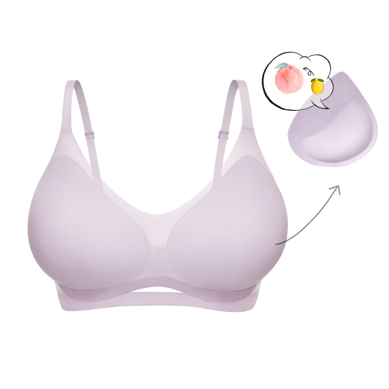 Summer Cooling Wireless Seamless Bra