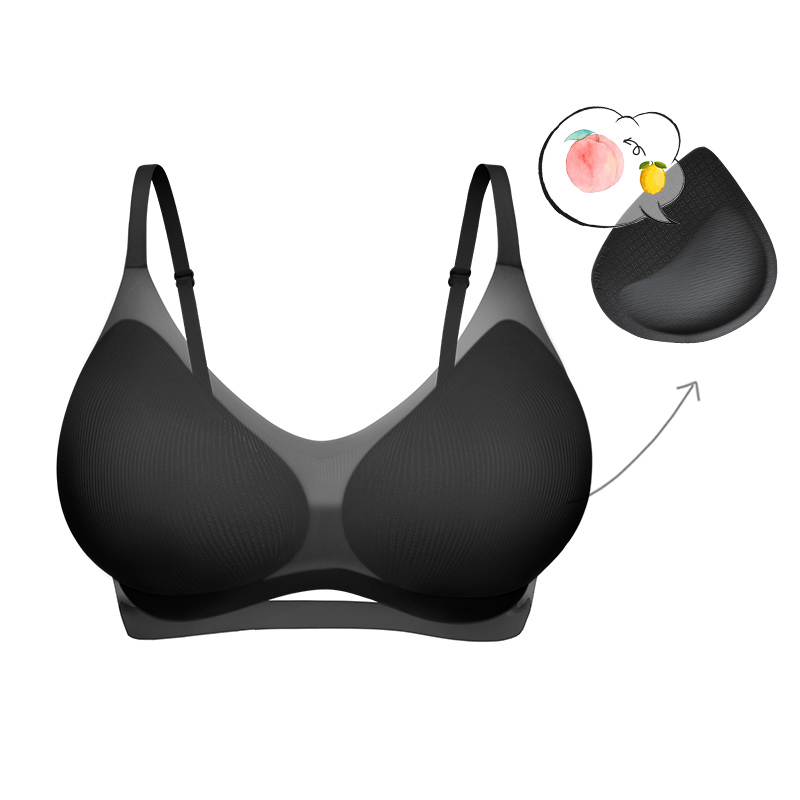 Summer Cooling Wireless Seamless Bra