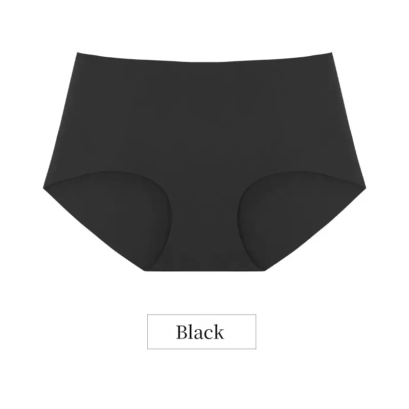 Plus Size Seamless Mid Rise Soft Panties