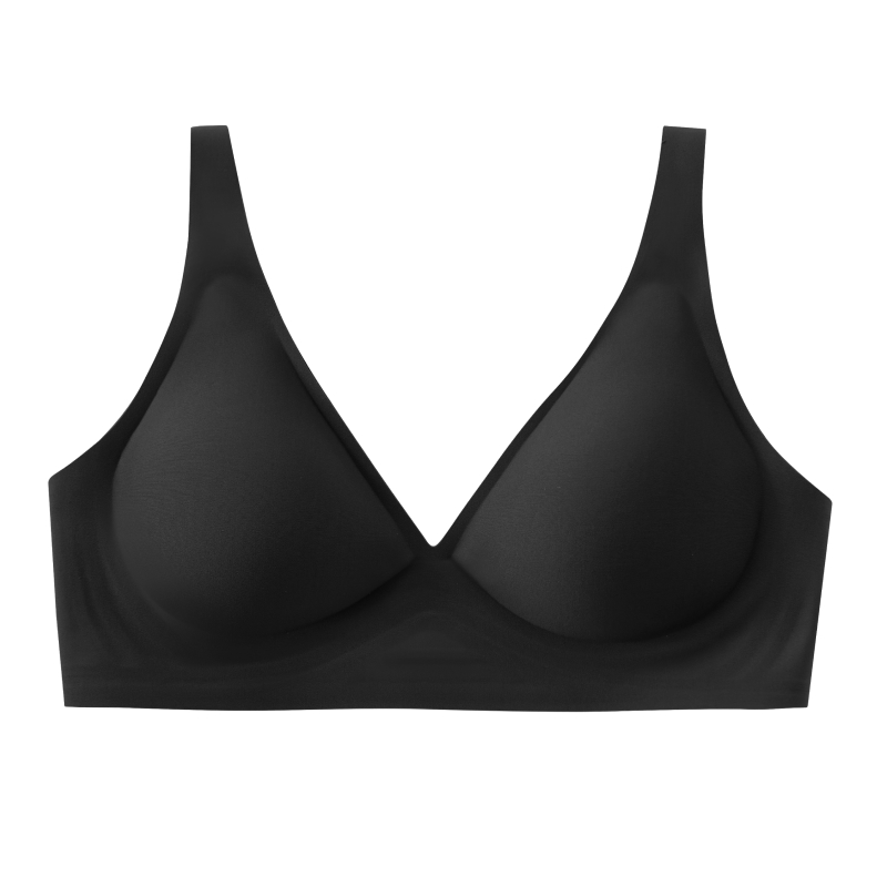 Jelly Wireless Seamless Invisible Push Up Small Chest Bra