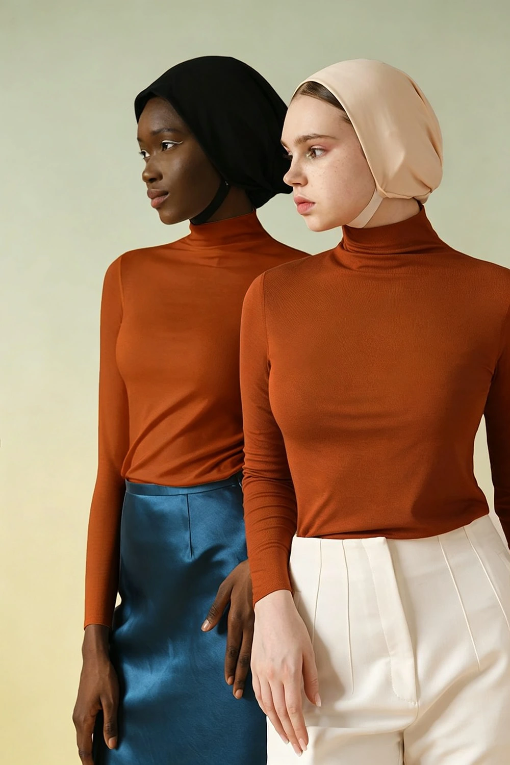 Turtleneck T-shirt Warm Thermal Underwear Long Sleeve Tops