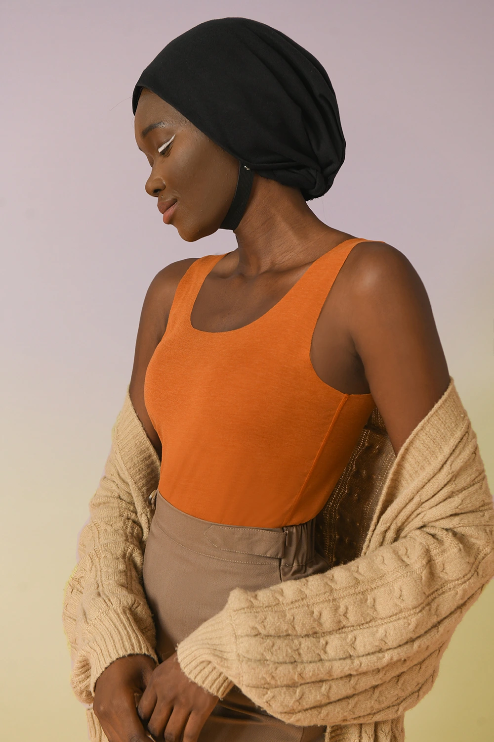 Sleeveless Thermal Underwear Basic Tank Tops