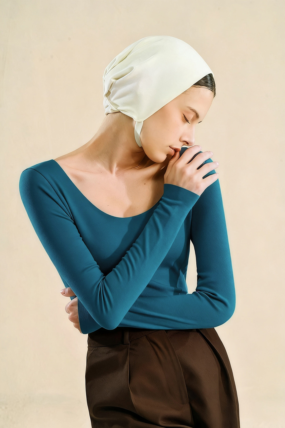 Long Sleeve Crew Neck Bottoming T-shirt Thermal Underwear Tops