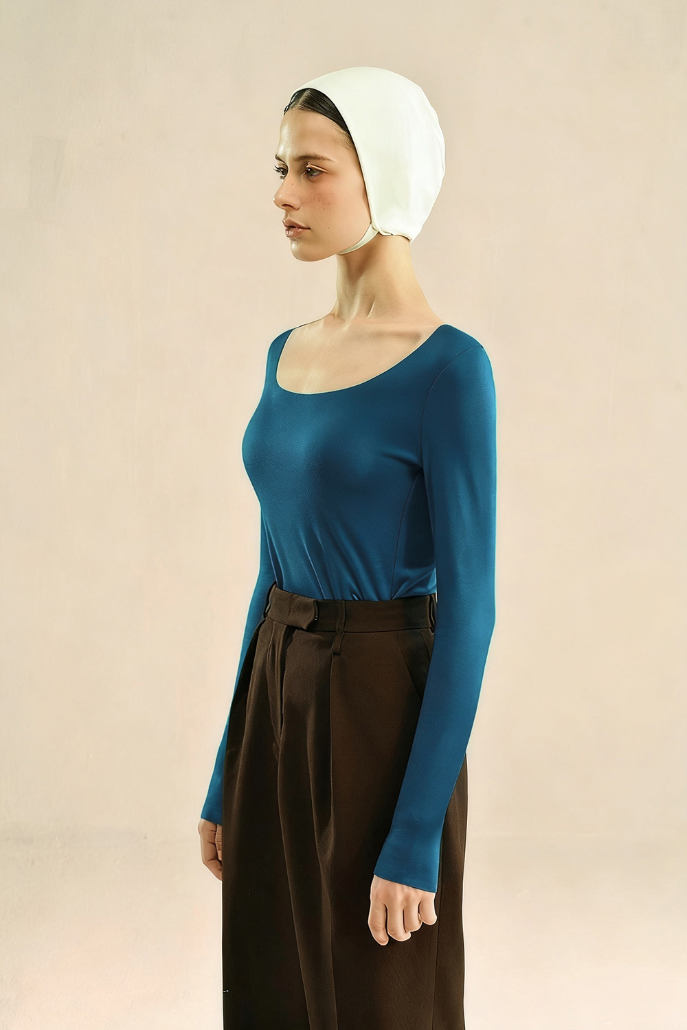 Long Sleeve Crew Neck Bottoming T-shirt Thermal Underwear Tops