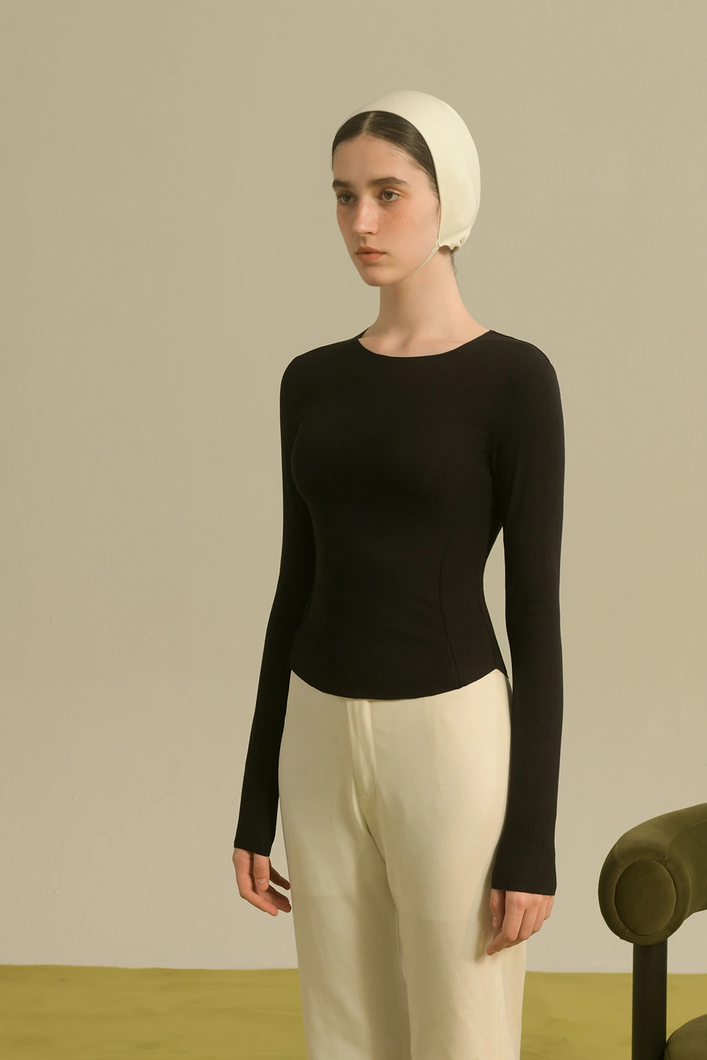Crewneck Thermal Underwear Bottoming T-Shirt Tops