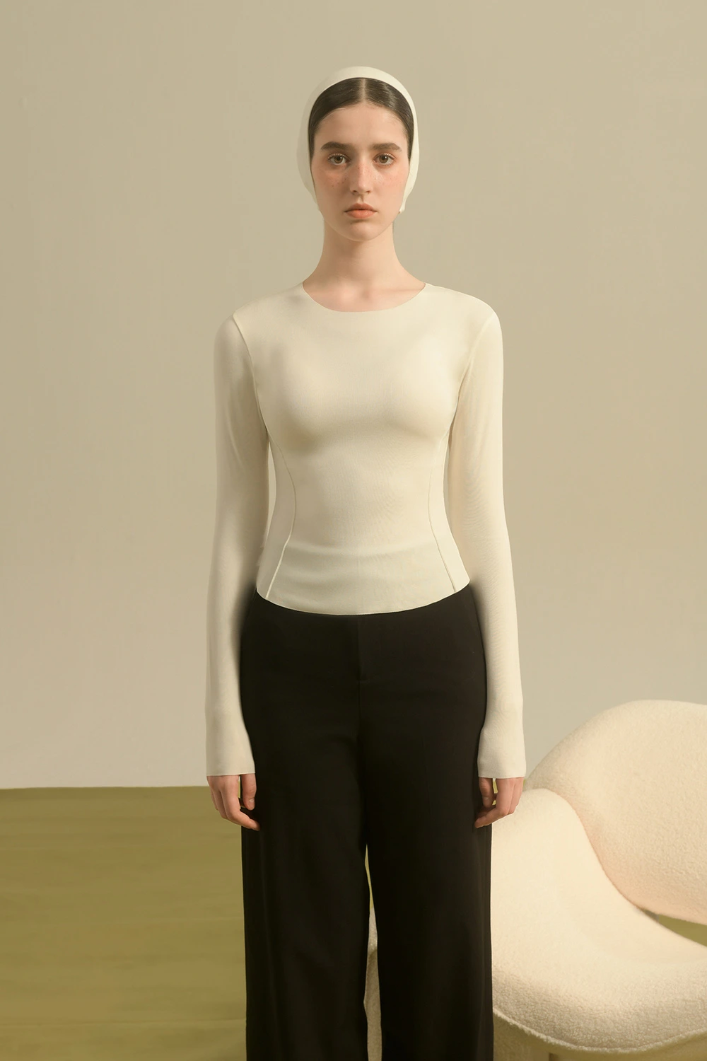 Crewneck Thermal Underwear Bottoming T-Shirt Tops