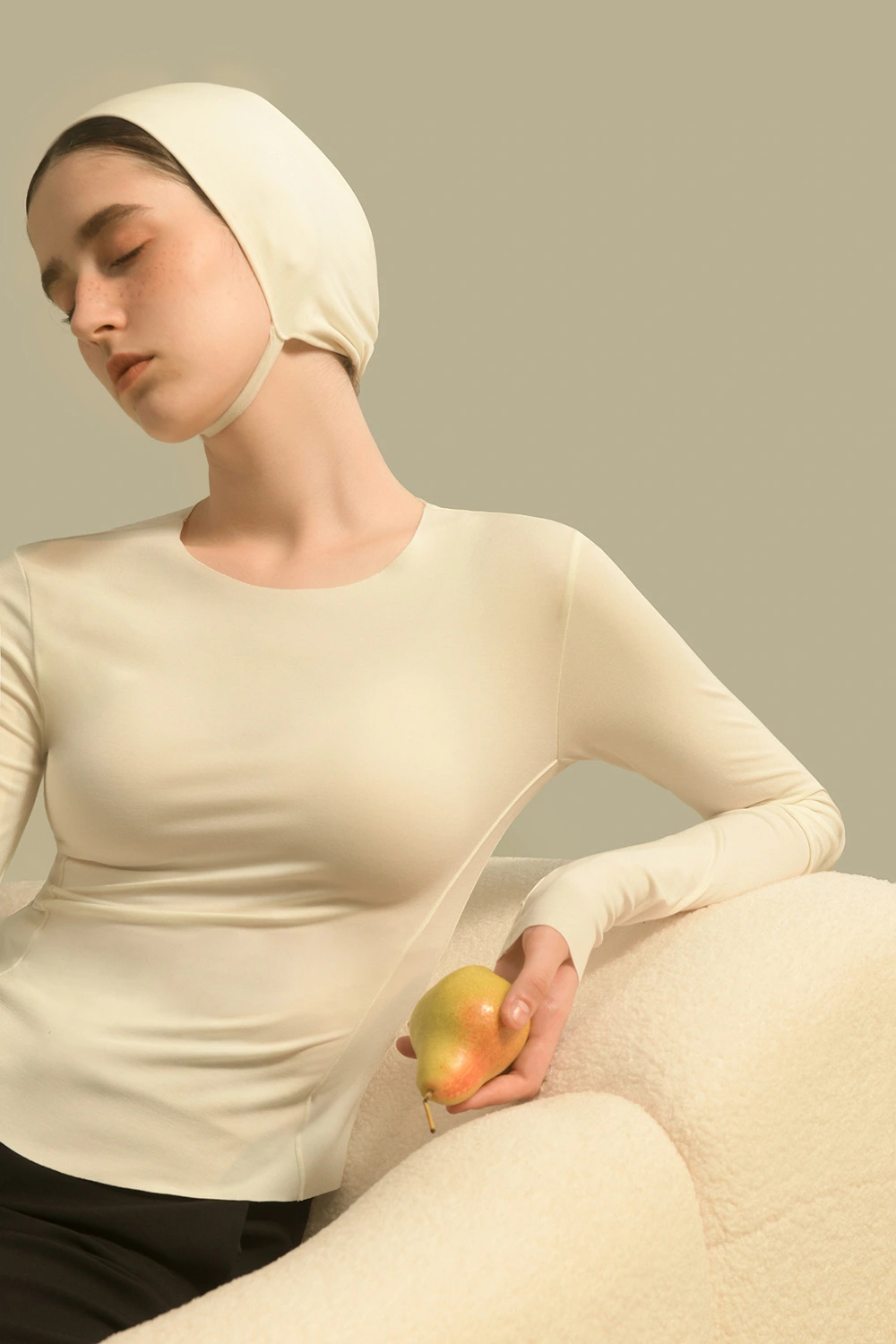 Crewneck Thermal Underwear Bottoming T-Shirt Tops