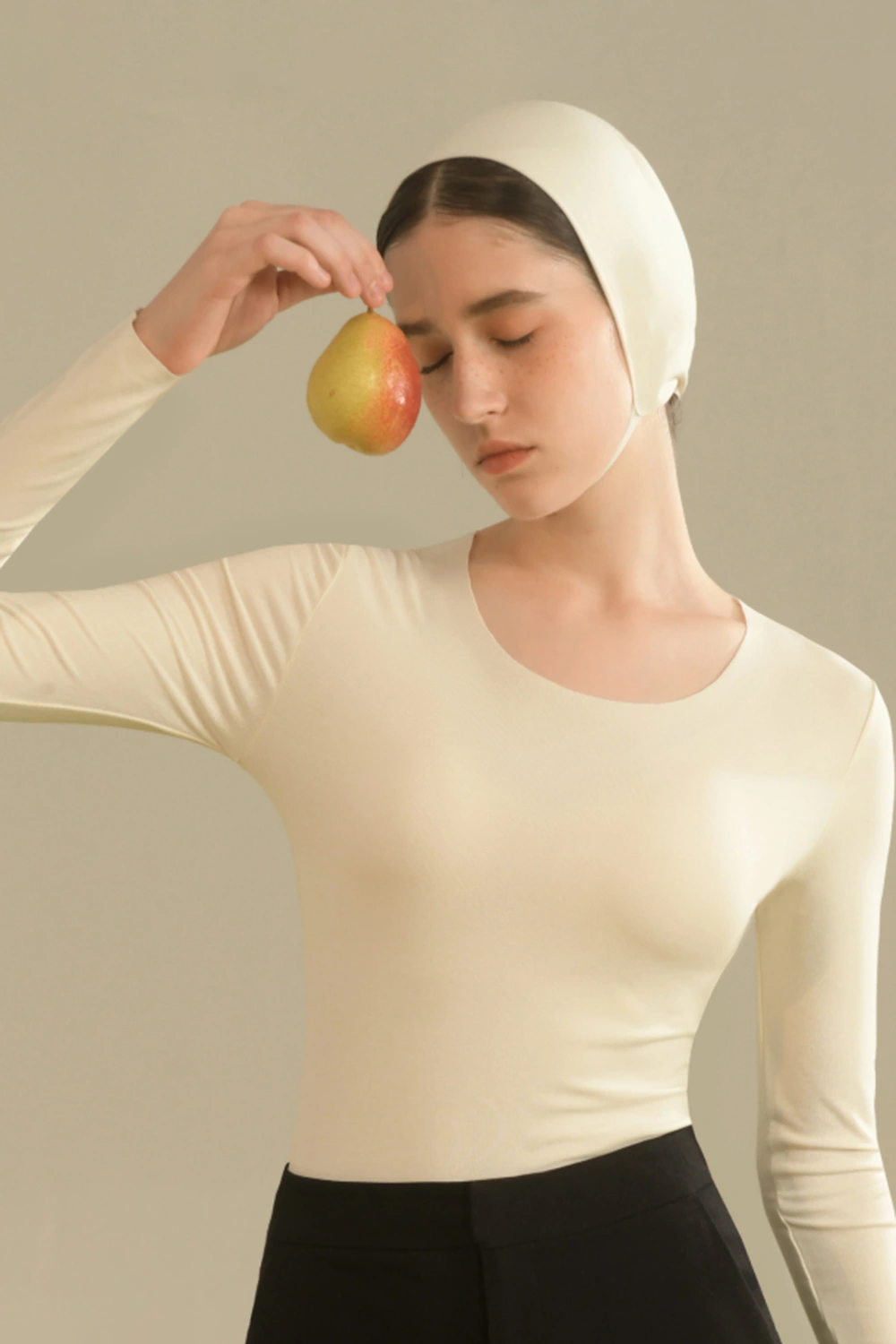 Crewneck Thermal Underwear Bottoming T-Shirt Tops