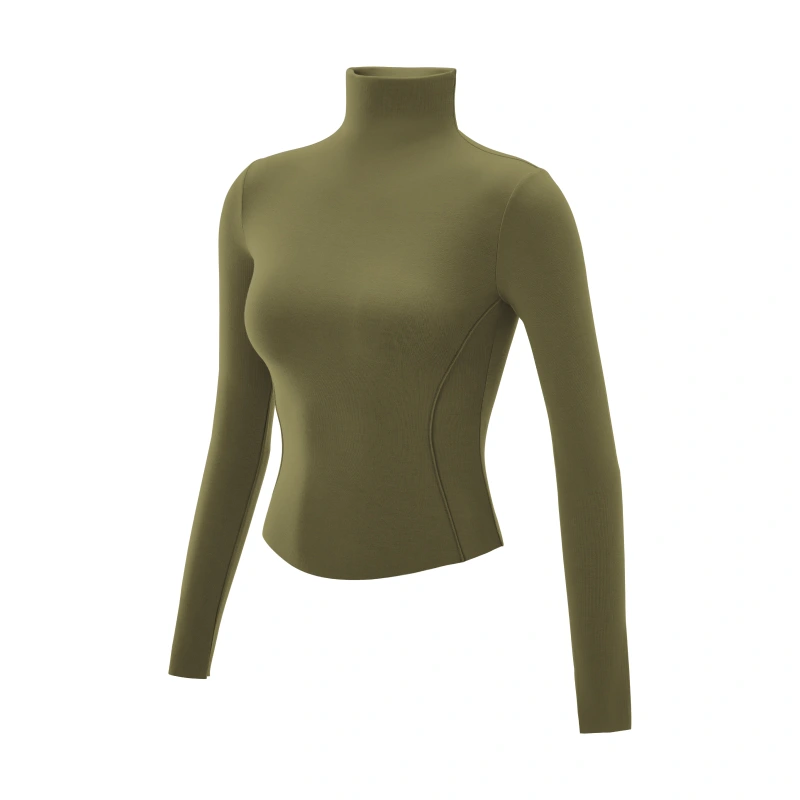 Turtleneck Thermal Underwear Bottoming T-Shirt Tops