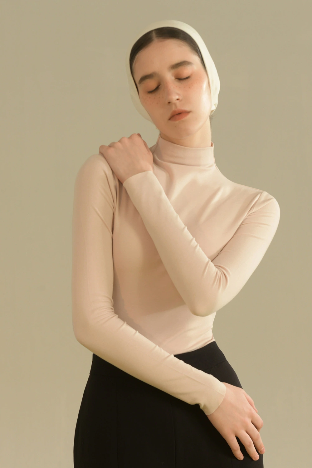 Turtleneck Thermal Underwear Bottoming T-Shirt Tops