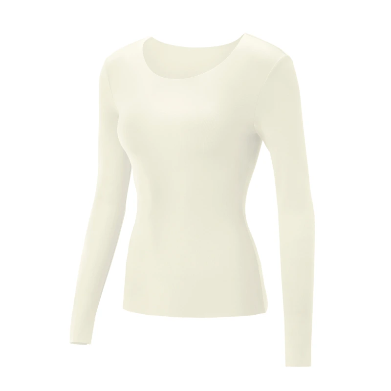 Slim Crew Neck Bottoming T-Shirt Thermal Tops
