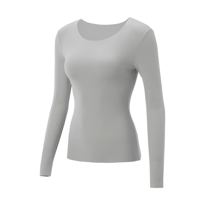 Slim Crew Neck Bottoming T-Shirt Thermal Tops