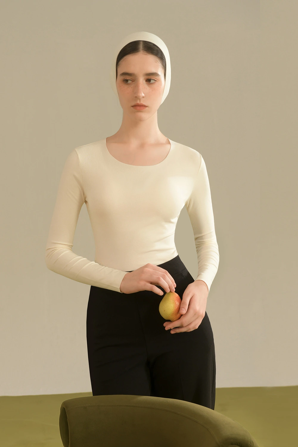 Slim Crew Neck Bottoming T-Shirt Thermal Tops