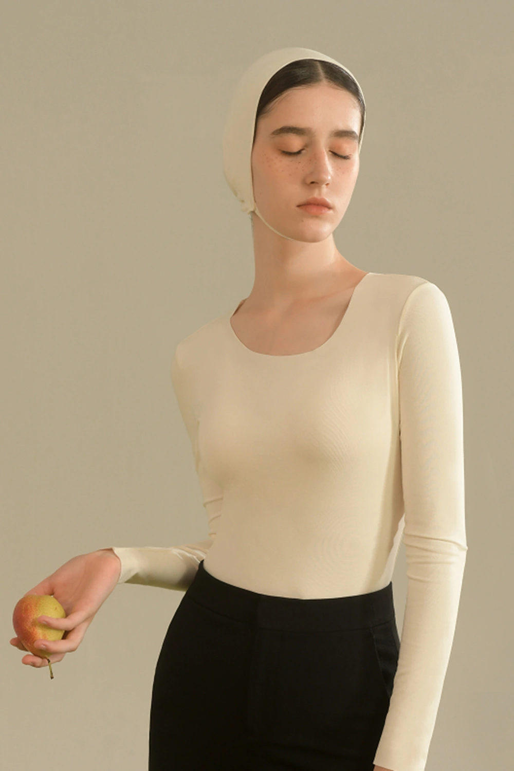 Slim Crew Neck Bottoming T-Shirt Thermal Tops