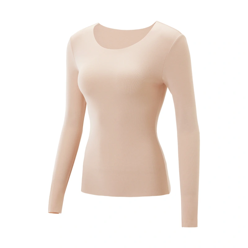 Slim Crew Neck Bottoming T-Shirt Thermal Tops