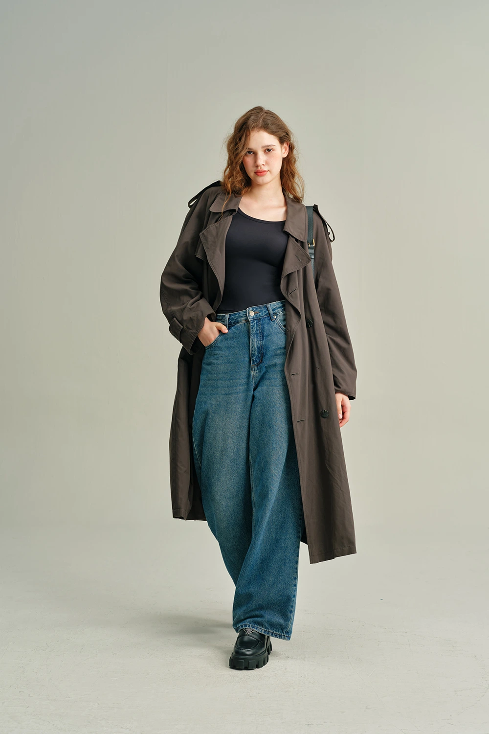 Crew Neck Long Sleeve Thin Bottoming Hermal T-Shirt Tops