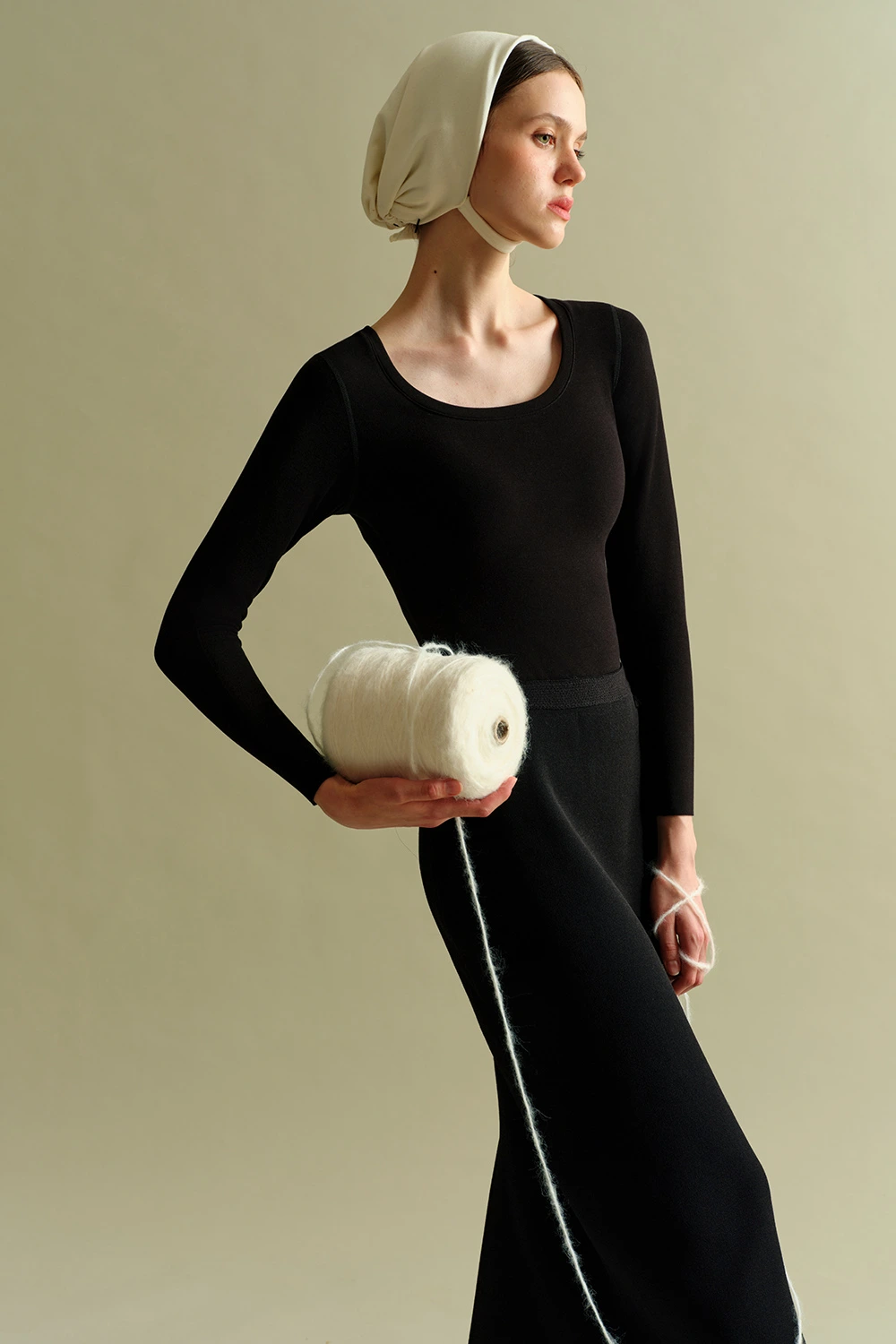 Fleece Long Sleeve Crew Neck Cashmere Thermal Underwear Tops