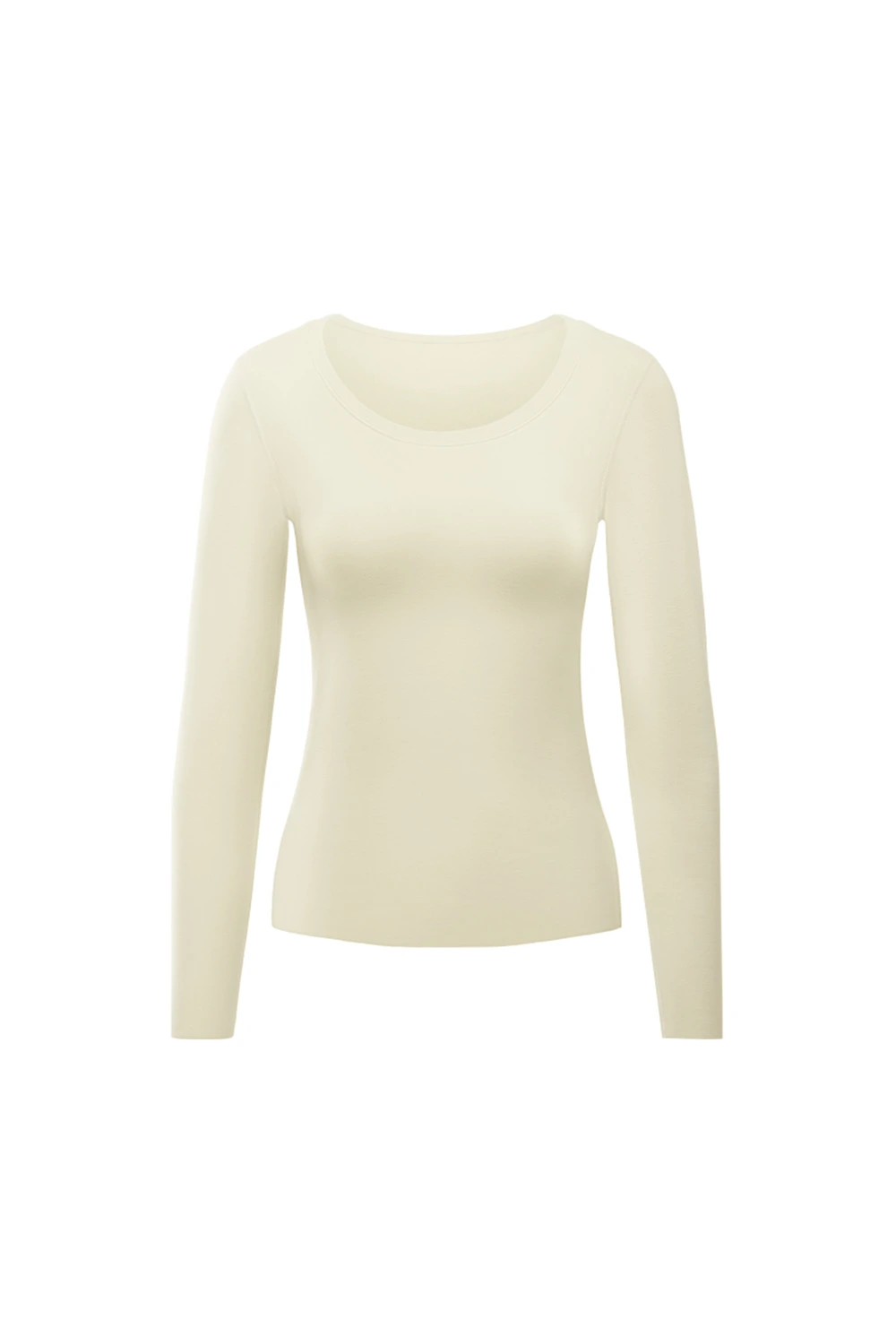 Fleece Long Sleeve Crew Neck Cashmere Thermal Underwear Tops