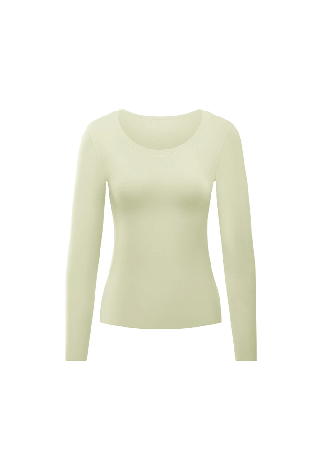 Fleece Long Sleeve Crew Neck Cashmere Thermal Underwear Tops