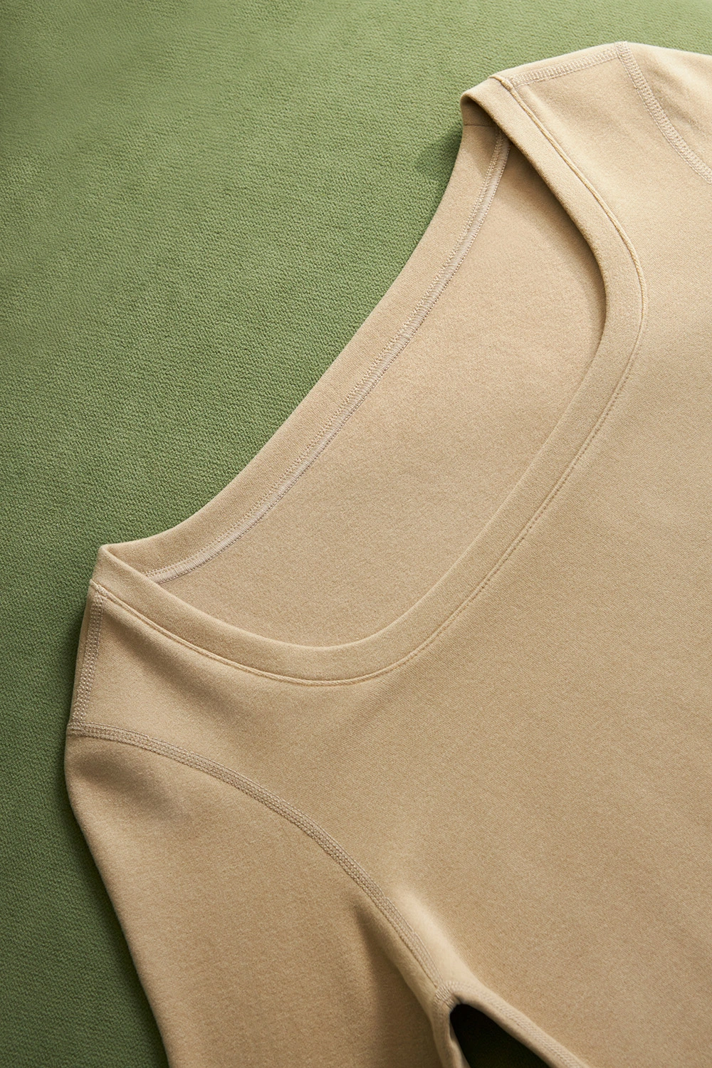 U Neck Fleece Dralon Thermal Underwear Set