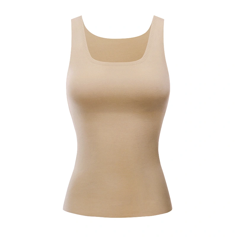 Sheep Wool Blend Thermal Tank Tops