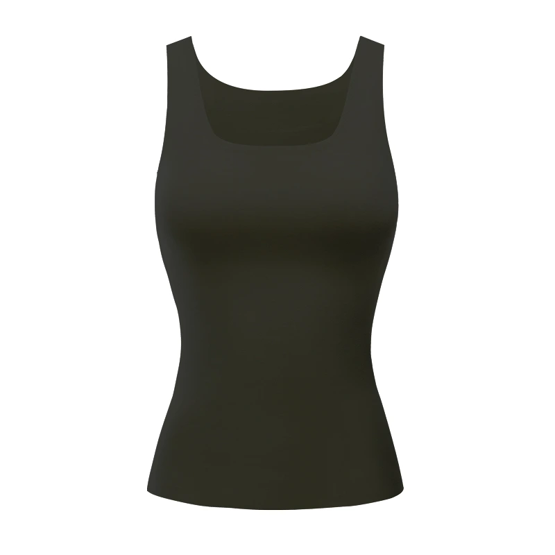 Sheep Wool Blend Thermal Tank Tops