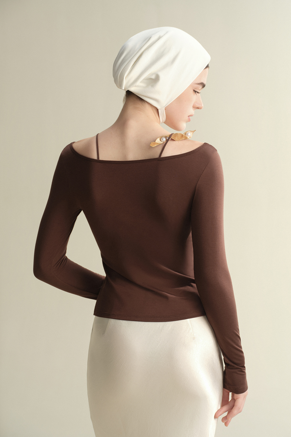 2 in 1 Lace Spliced Thermal Underwear