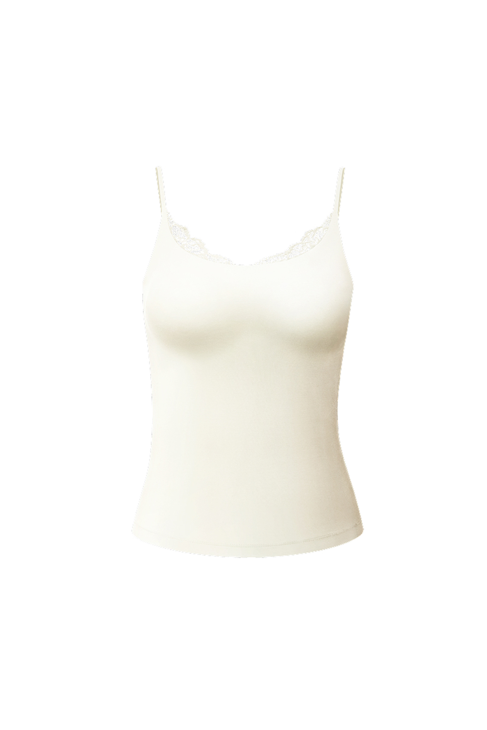 Lace Splicing Sleeveless Thermal Tank Tops