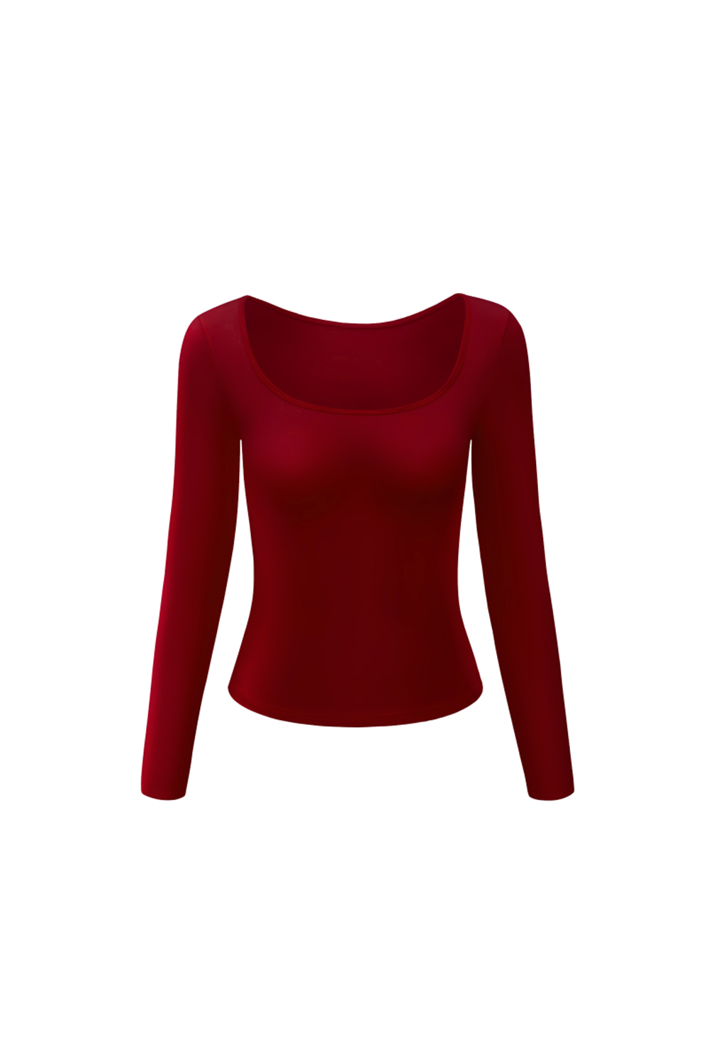U Neck Long Sleeve Thermal Underwear-sujiin Official Store