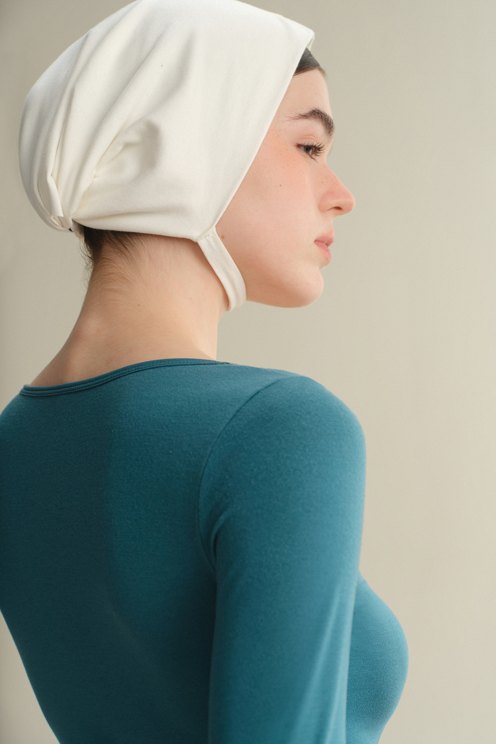 U Neck Long Sleeve Thermal Underwear-sujiin Official Store