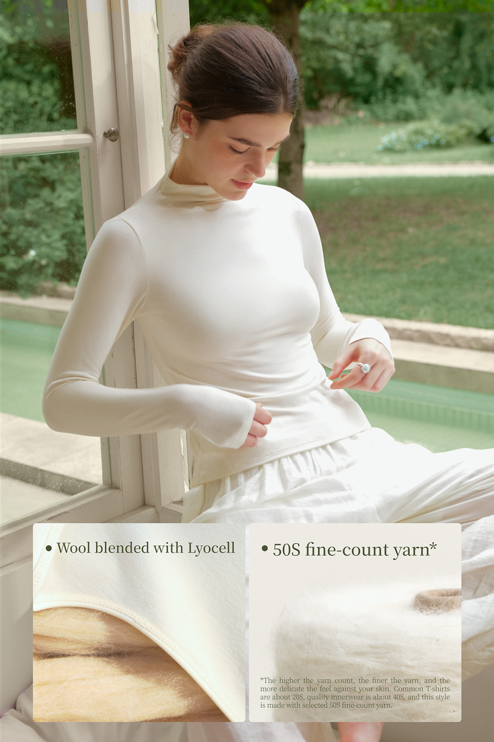 Turtleneck Slimming Thermal Underwear-sujiin Official Store