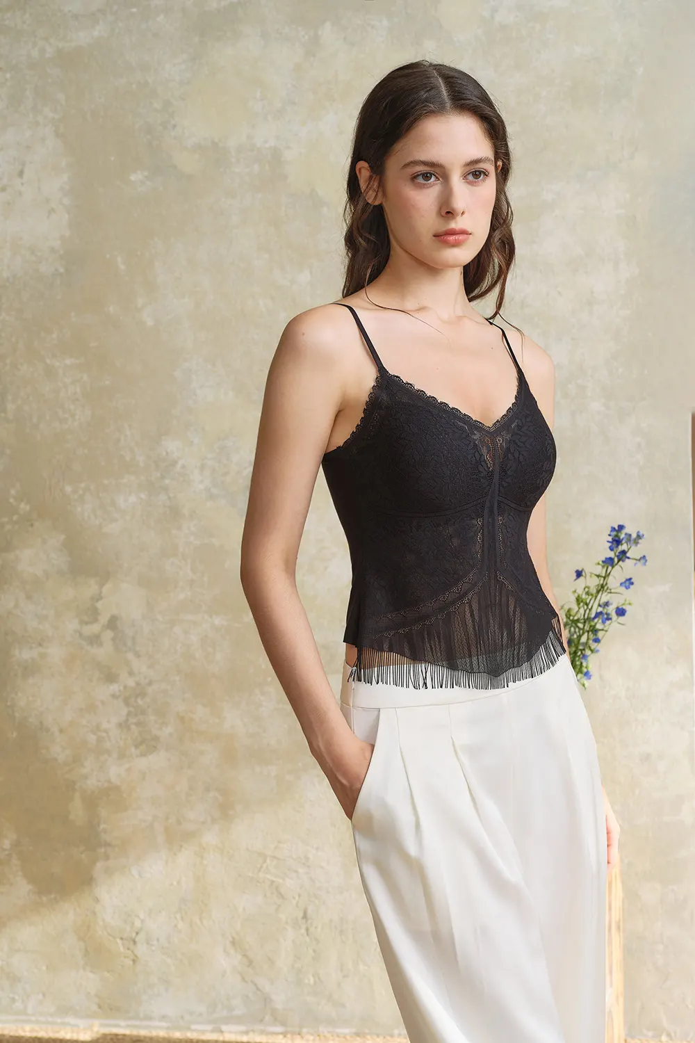 Sexy Lace Beautiful Back Lace Camisole