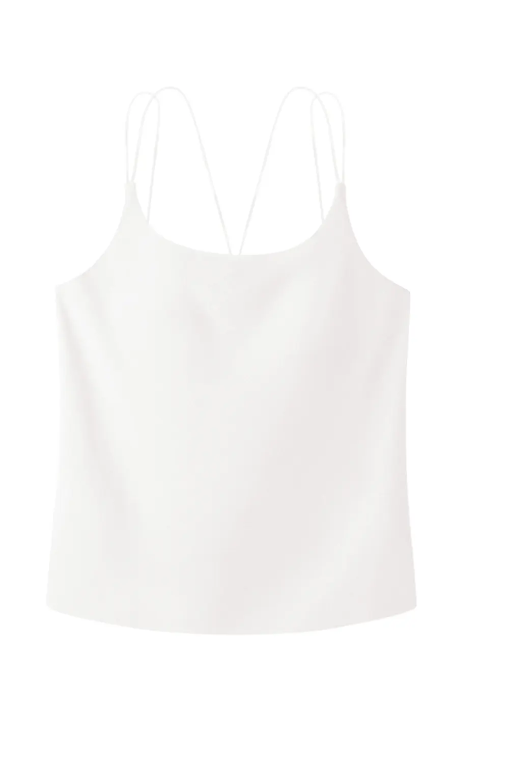 Seamless Solid Simple Spaghetti Strap Camisole