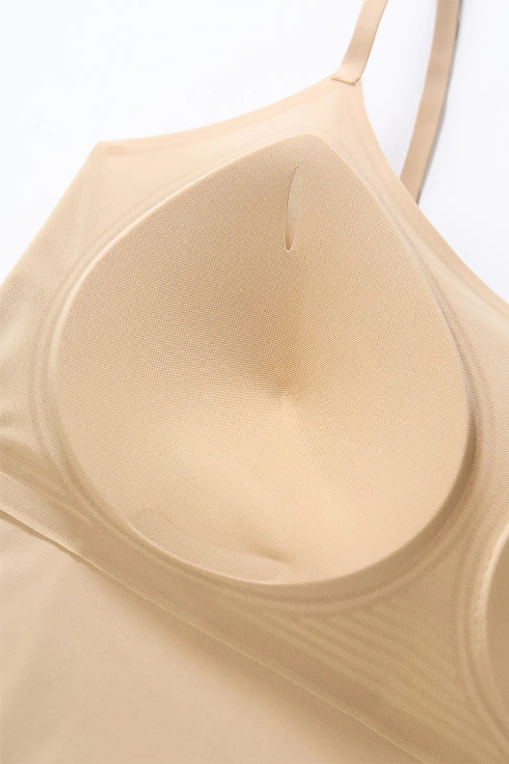 Simple Built-in Bra High Strechy Camisole Tops